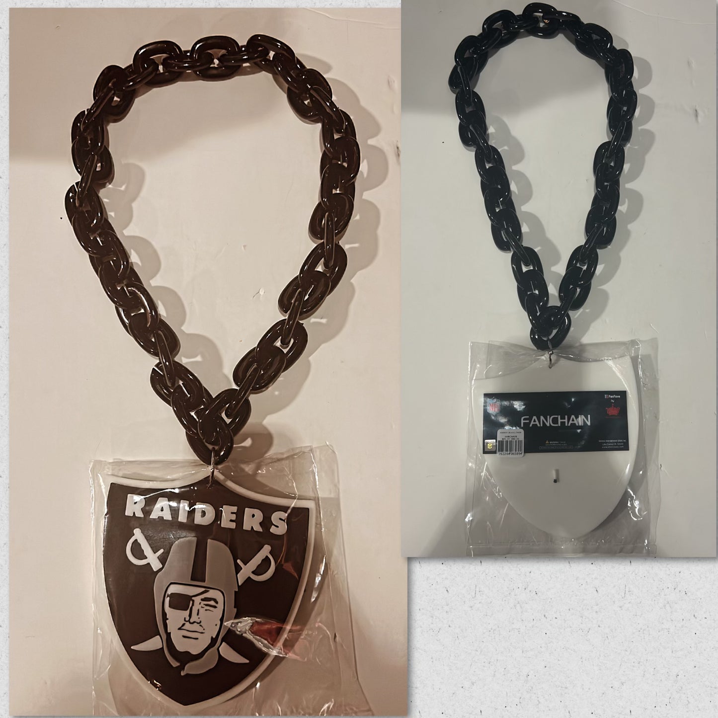 Las Vegas Raiders NFL Fanchain - Black