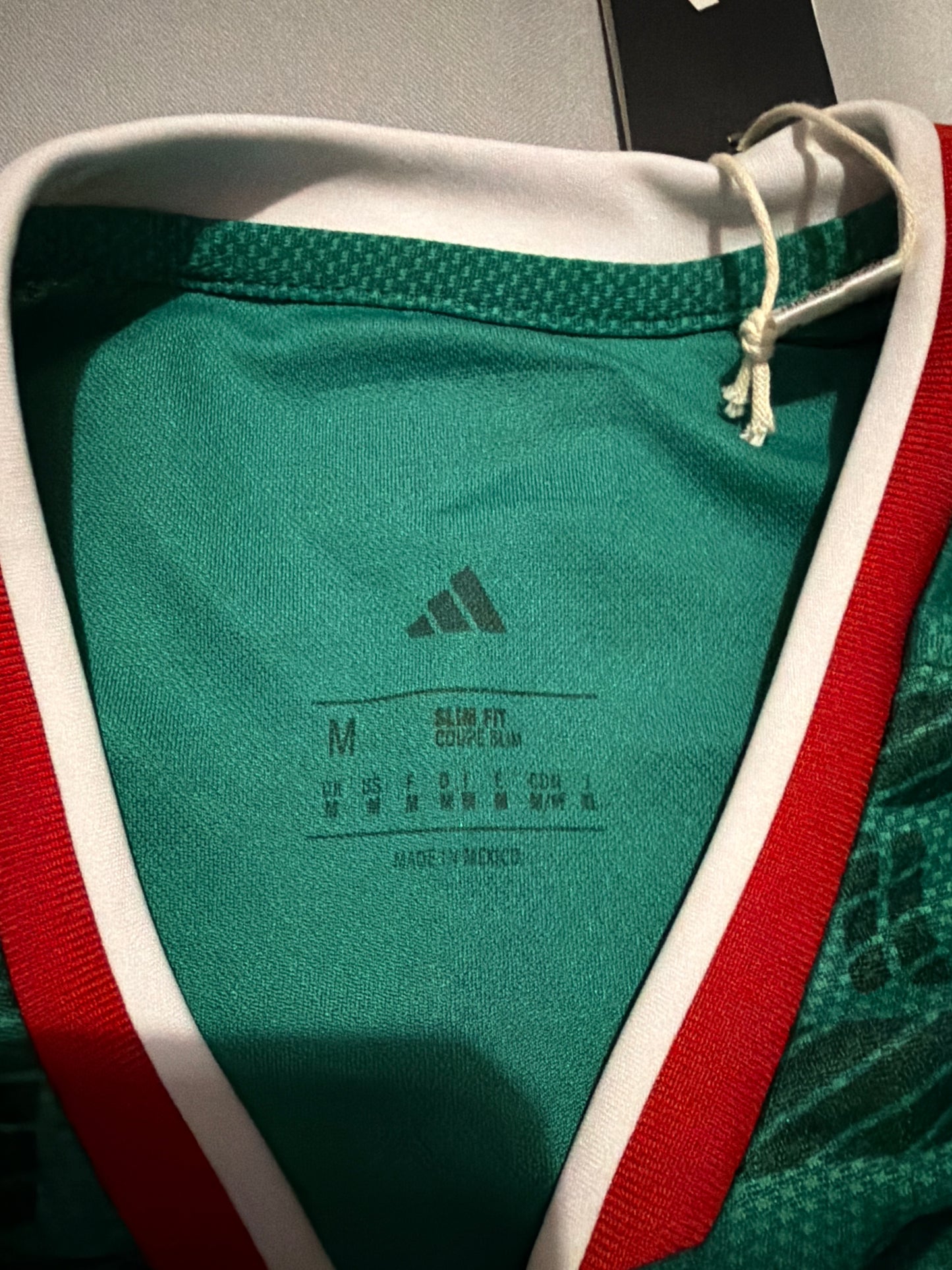 Mexico Soccer Adidas World Cup 2026 PP Home Replica Authentic Men Jersey