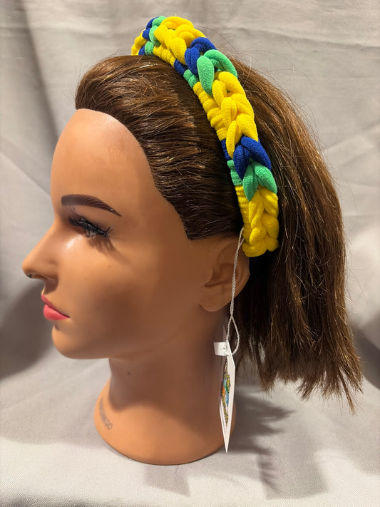 Brazil Colors JSW Authentic Handmade Headband