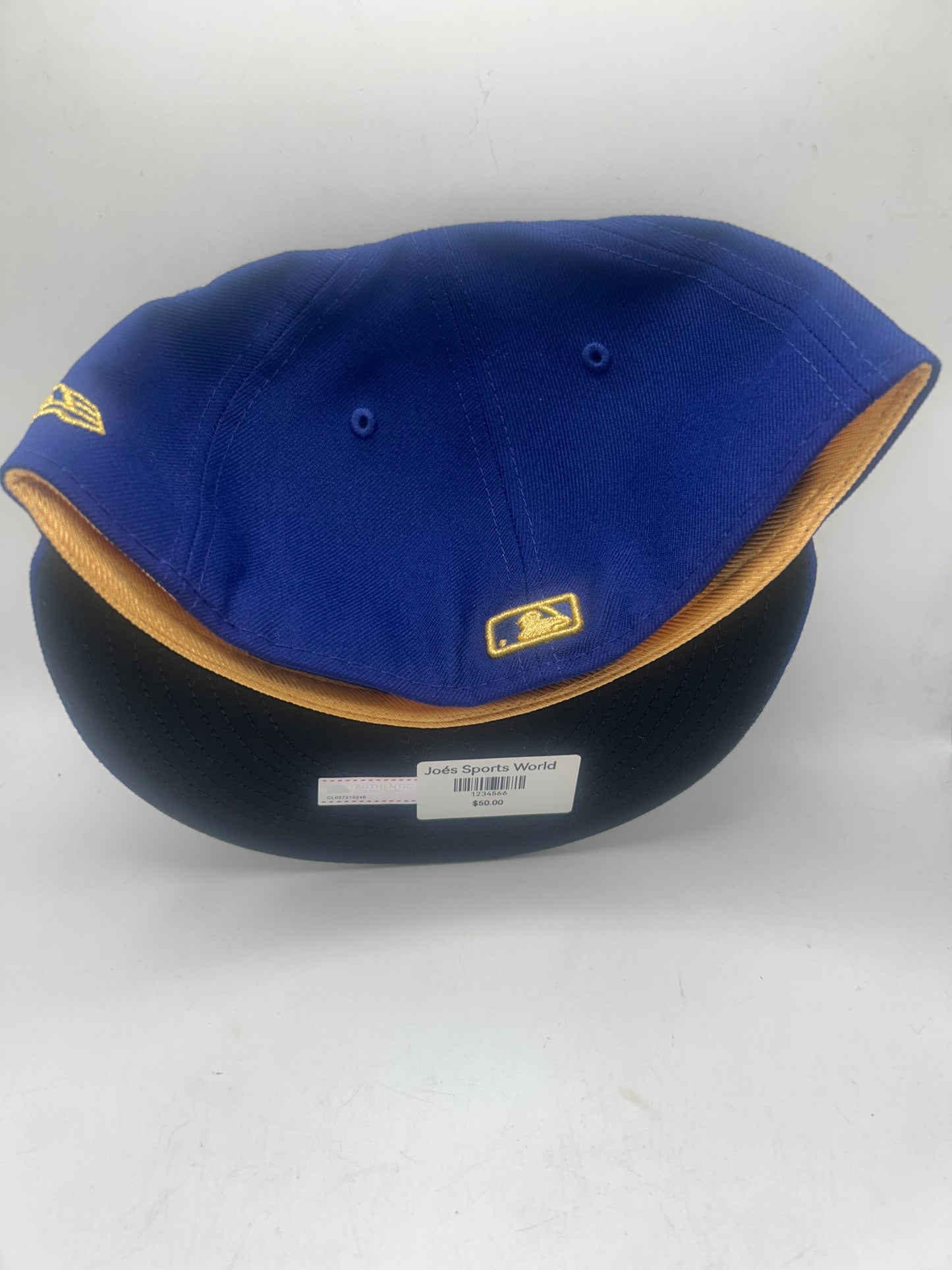 Los Angeles Dodgers MLB World Series 2024 Champions 59Fifty Fitted Gold Edition Hat