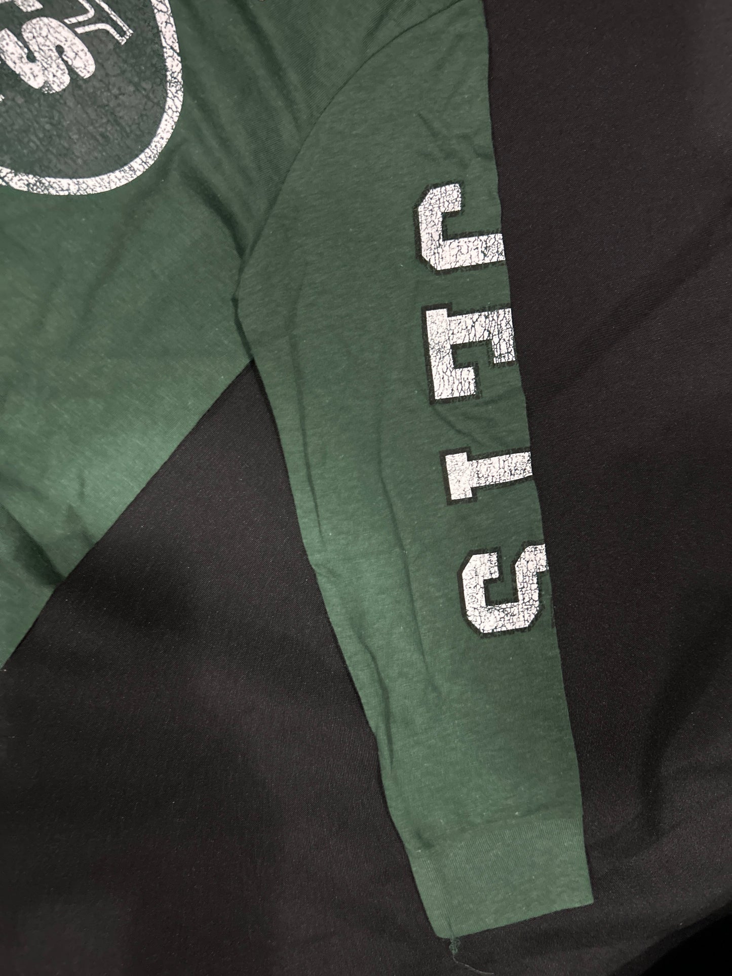 New York Jets NFL Team Apparel Long Sleve Youth T-shirt