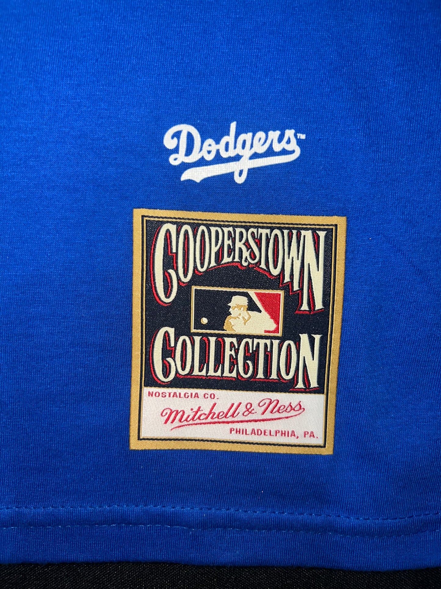 Los Angeles Dodgers MLB Collectors Collection Jackie Robinson Mitchell and Ness Cooperstown Collection T-Shirt