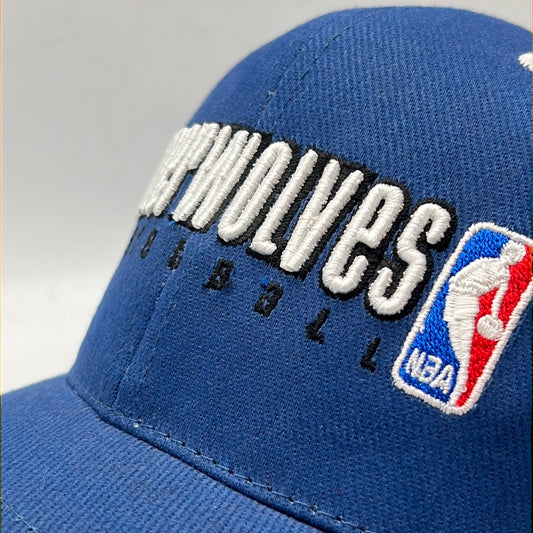 Vintage Minnesota Timberwolves NBA Elevation Strapback Hat