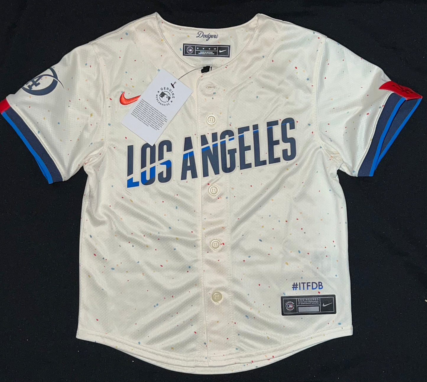 Los Angeles Dodgers MLB Nike City Connect 2024 Kids Jersey