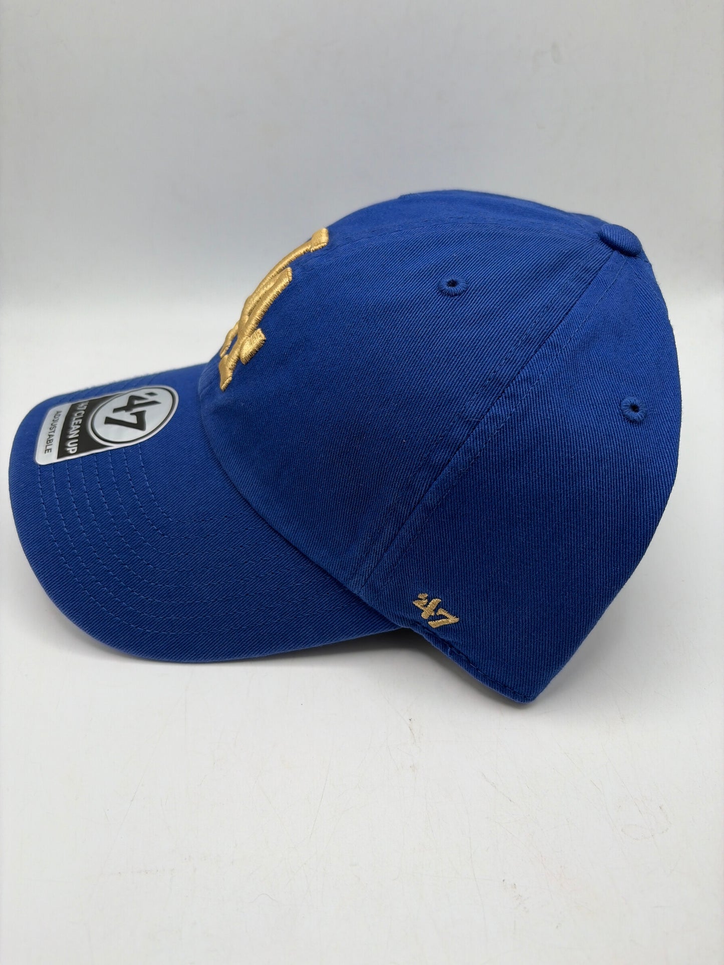 Los Angeles Dodgers MLB 47 Clean up Genuine Merchandise World Series Champions 2025 Gold Adjustable Hat
