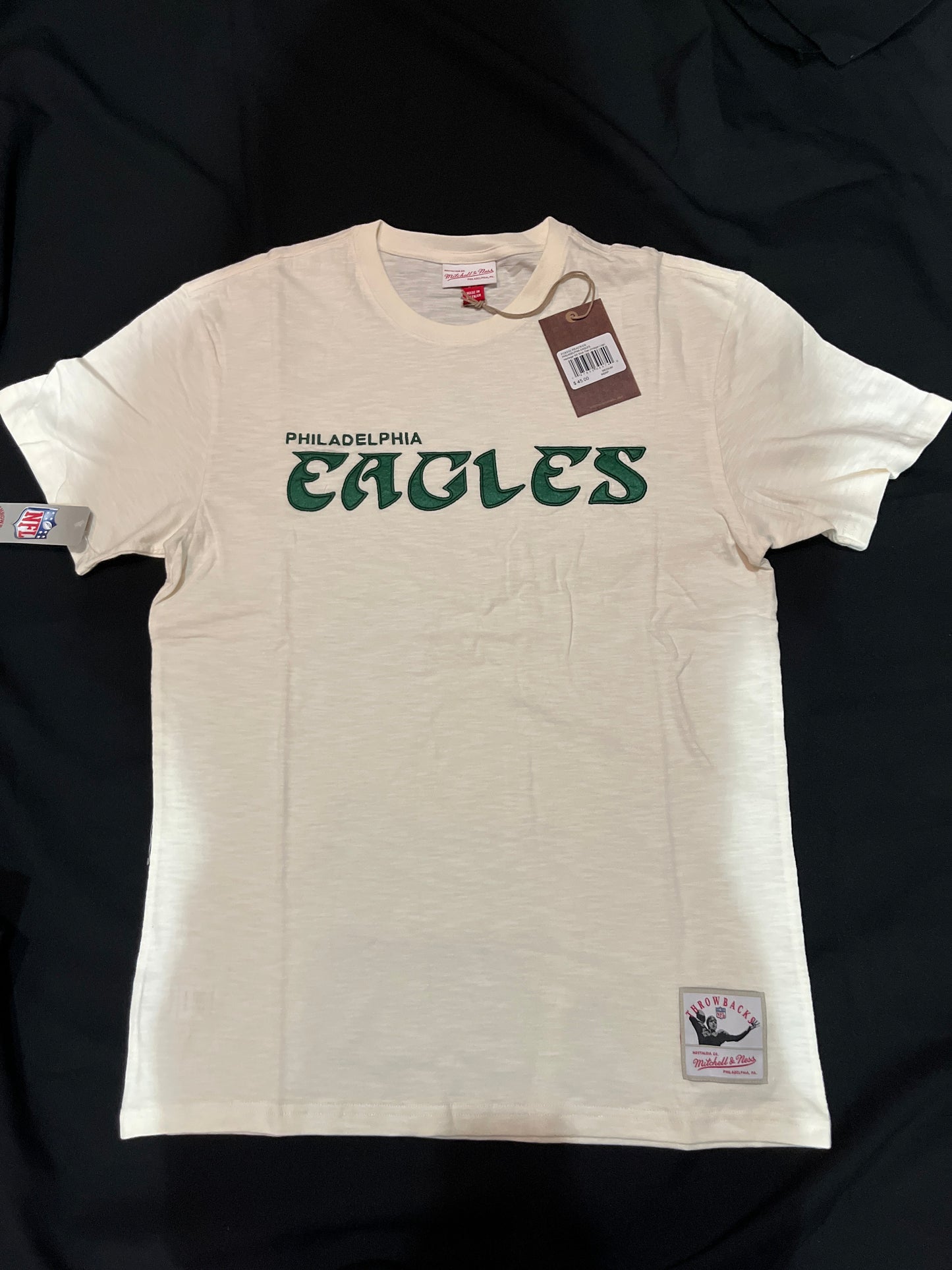 Philadelphia Eagles NFL Heritage SS Slub Tee Vintage Logo