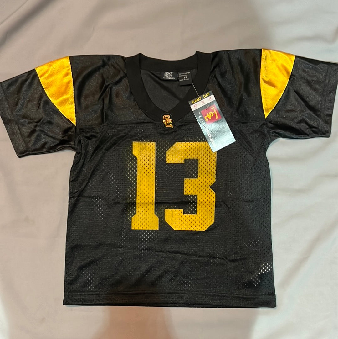 USC Trojans Collegiate Licensed Product #13 Youth Black/Yellow