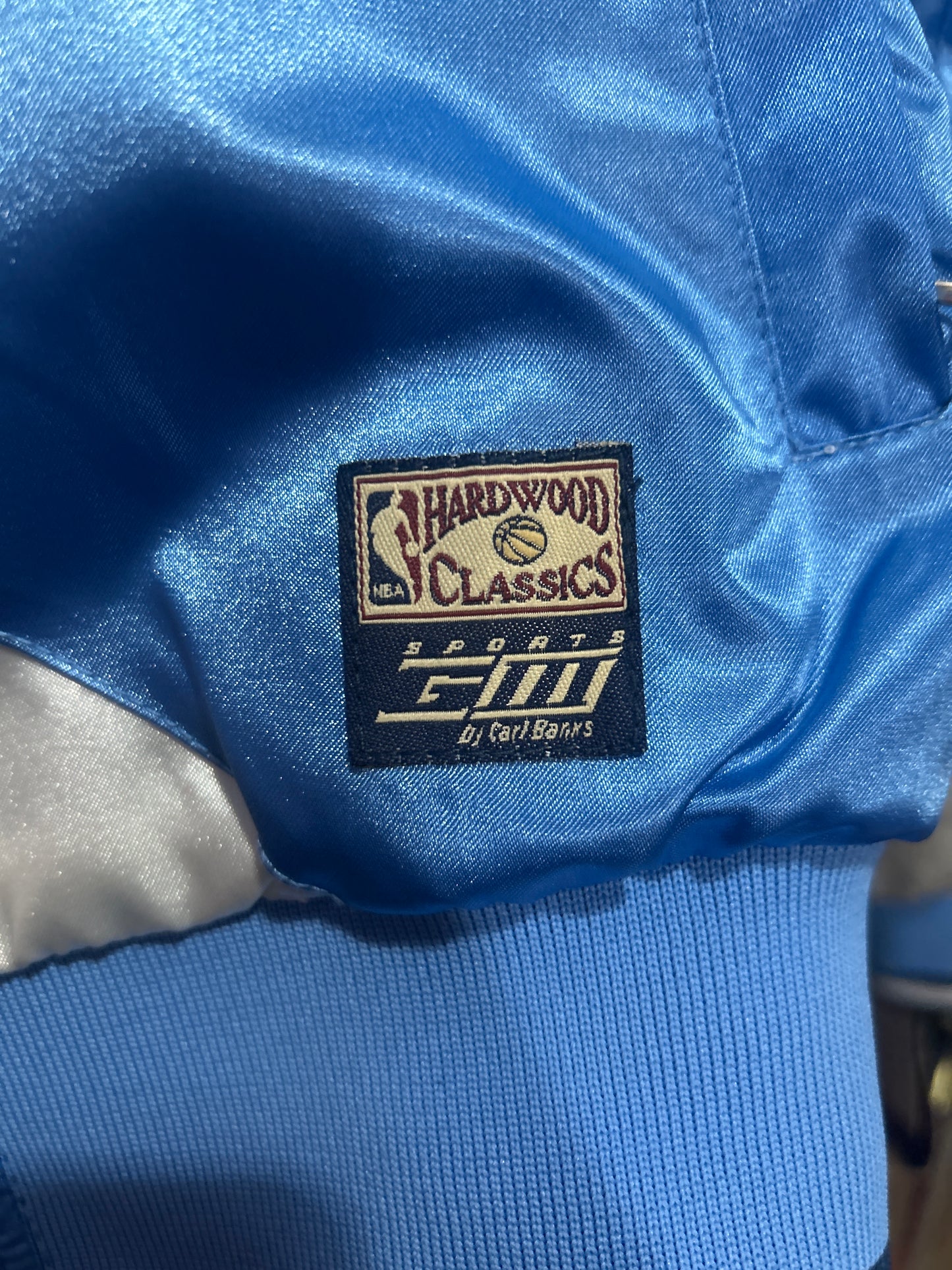 Los Angeles Lakers NBA Vintage Hardwood Classics Reversible Bedazzle Women Bomber Jacket