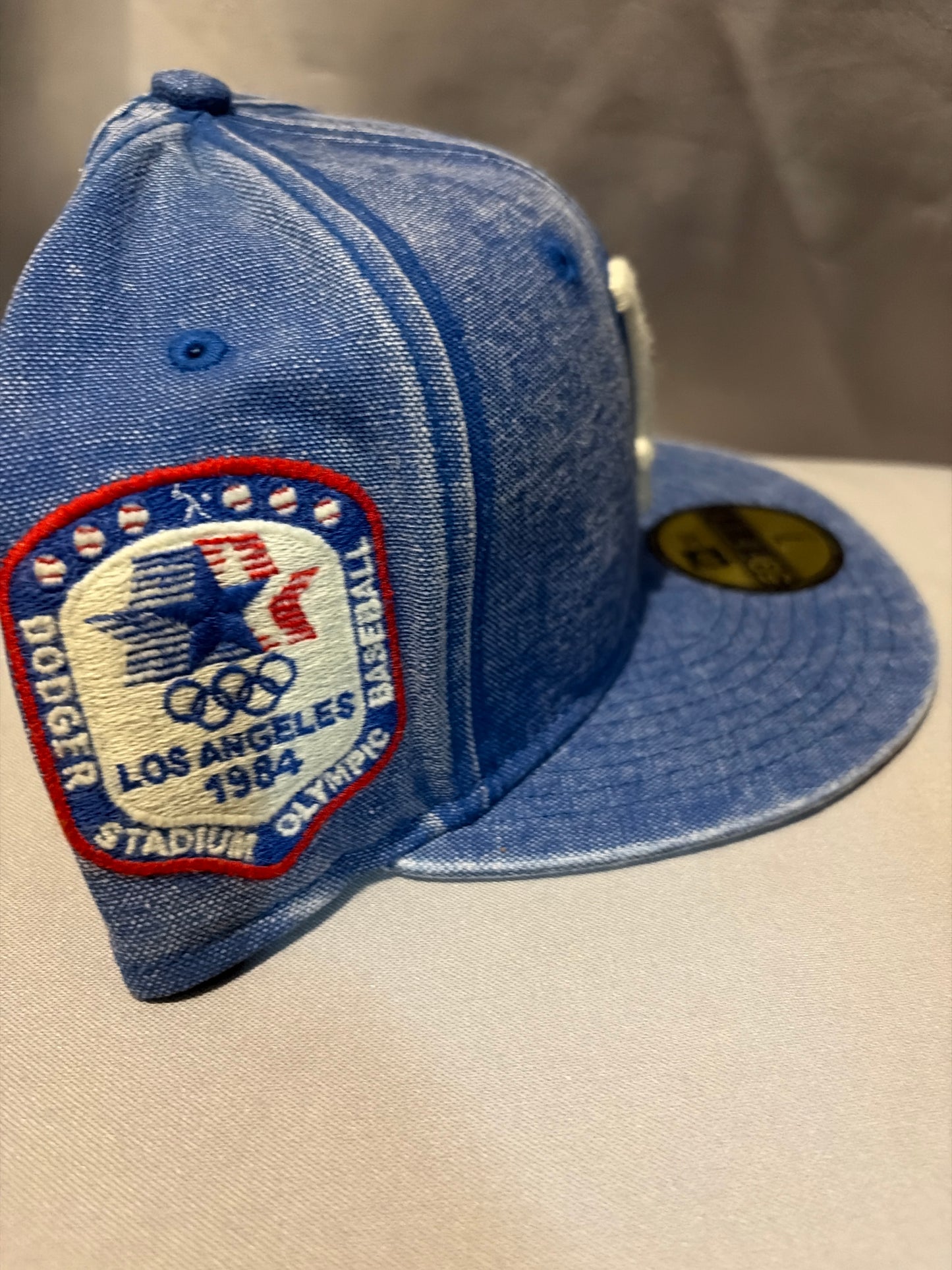 Los Angeles 1984 Dodgers MLB Olympic Washed OTC 59Fifty Fitted Hat