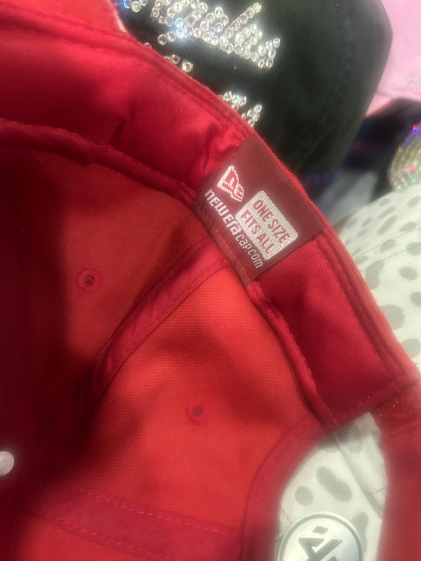 Los Angeles Dodgers MLB New Era Genuine Merchandise Bedazzle Adjustable Hat