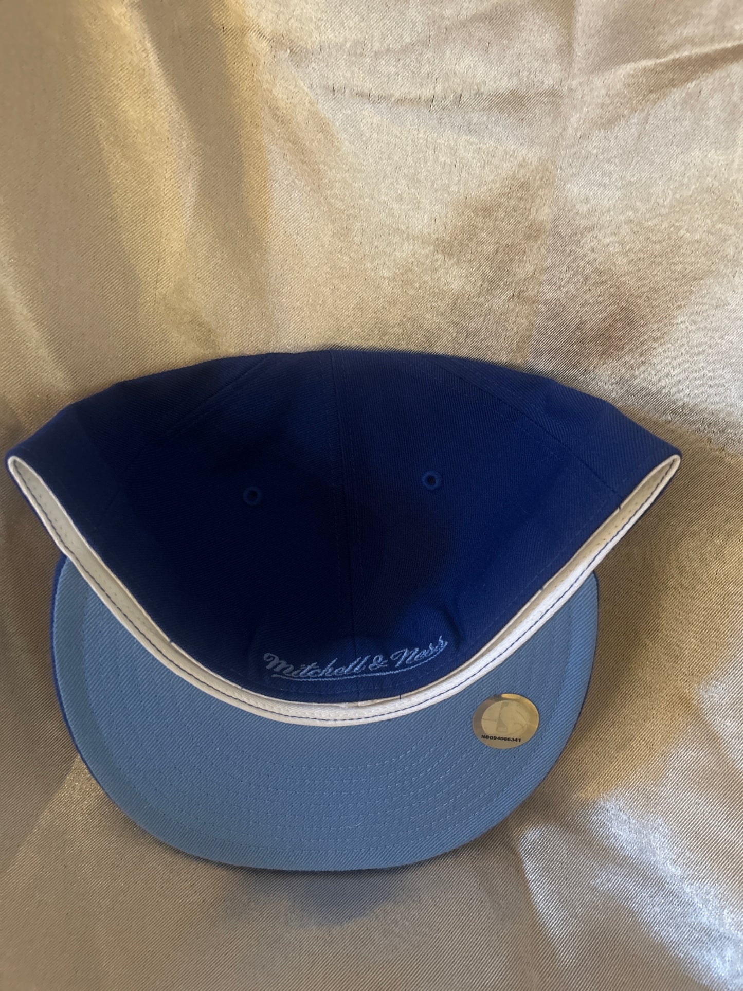 Los Angeles Dodgers MLB Mitchell And Ness Fitted Hat