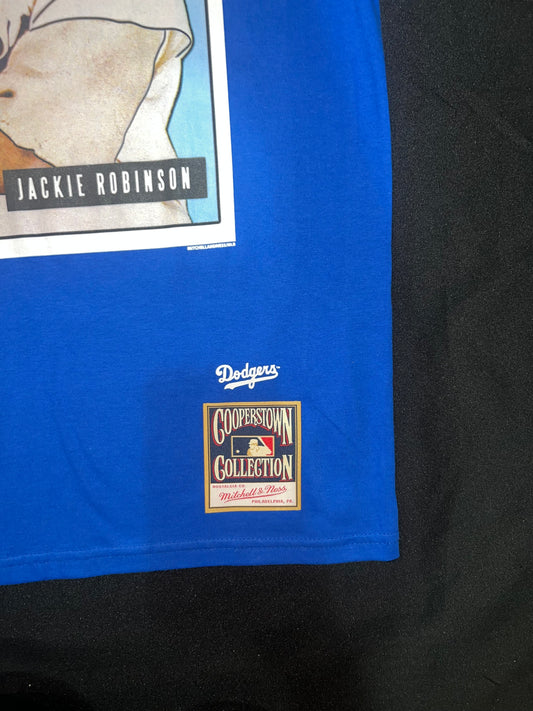 Los Angeles Dodgers MLB Collectors Collection Jackie Robinson Mitchell and Ness Cooperstown Collection T-Shirt