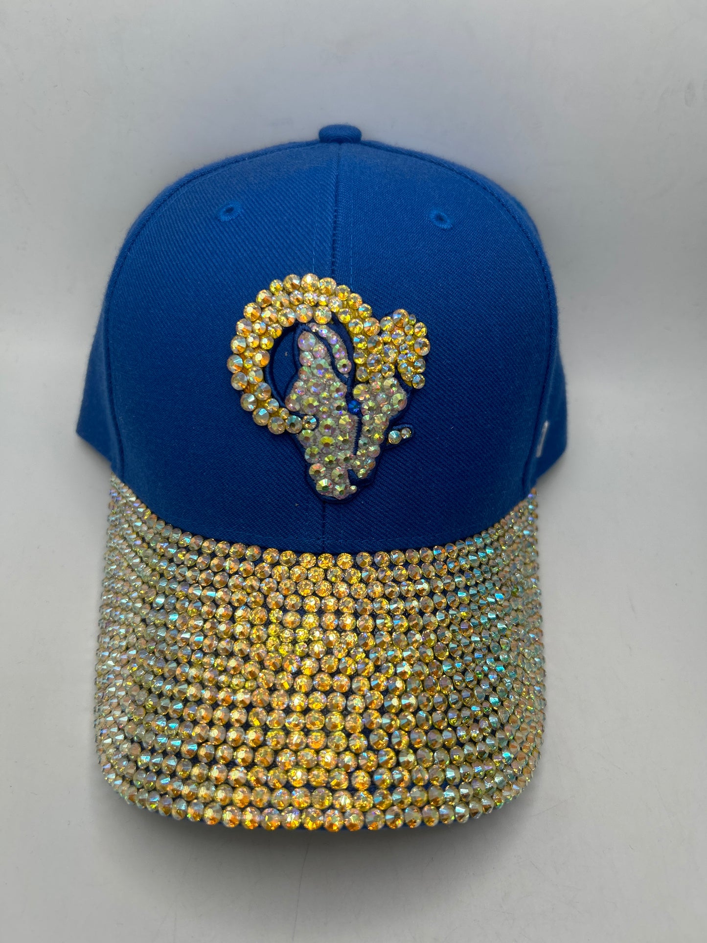 Los Angeles Rams NFL 47CleanUp Bedazzled Adjustable Hat