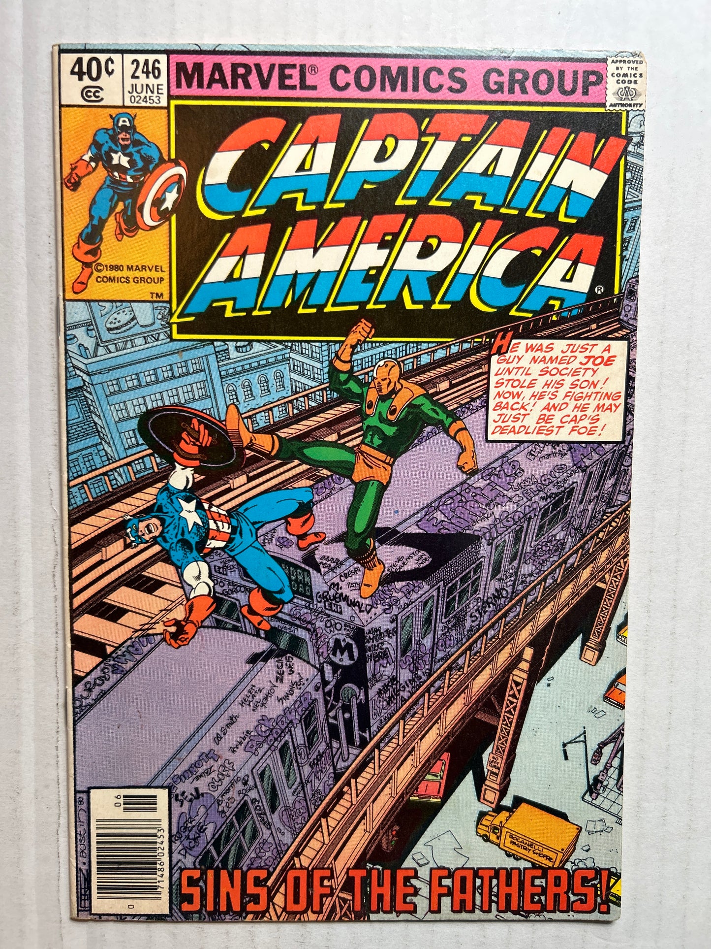 Captain America by Marvel Comics Group No. 246 Comic Book