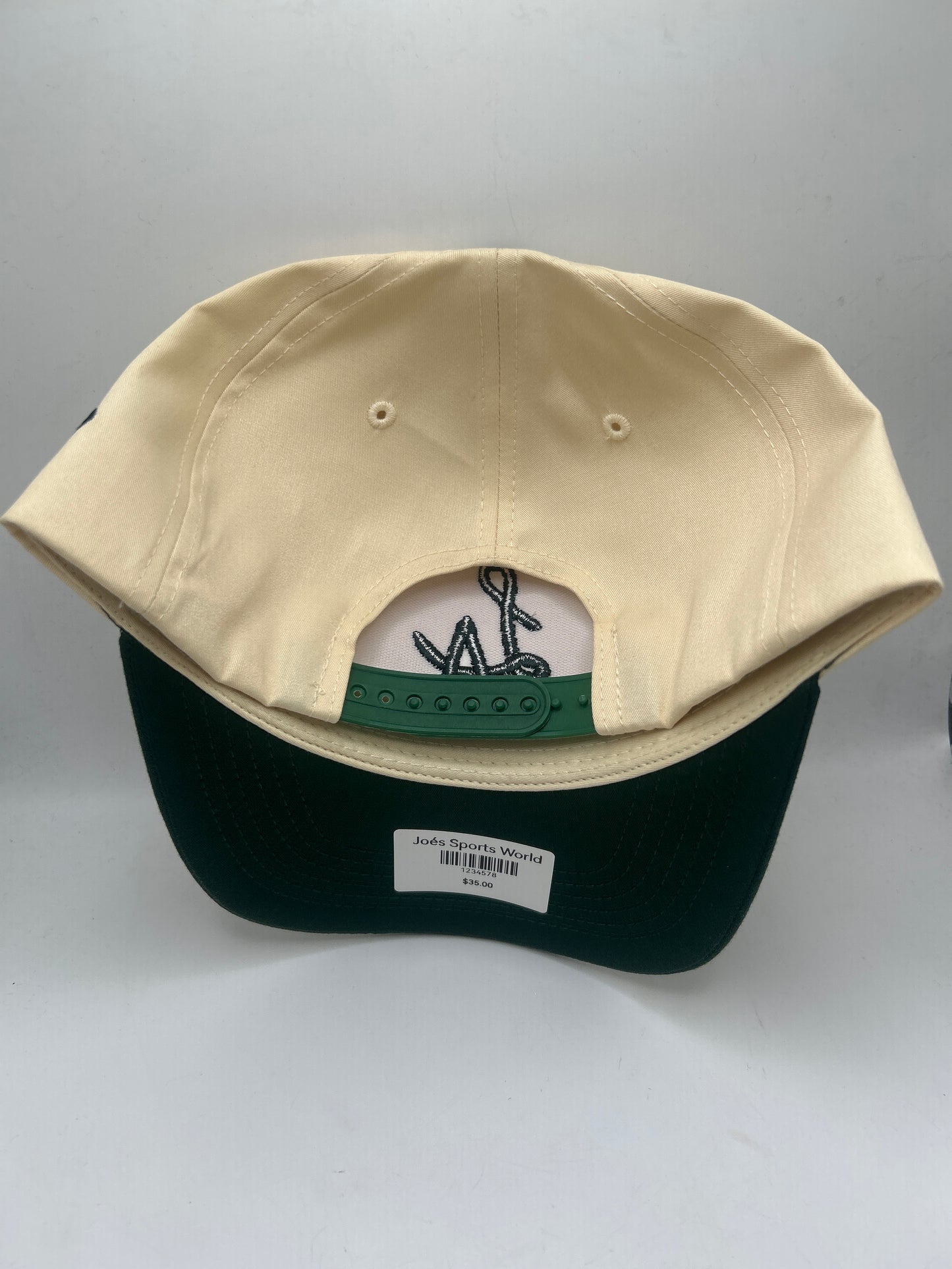Los Angeles JSW Private Label Khaki/Green A-Frame Snapback