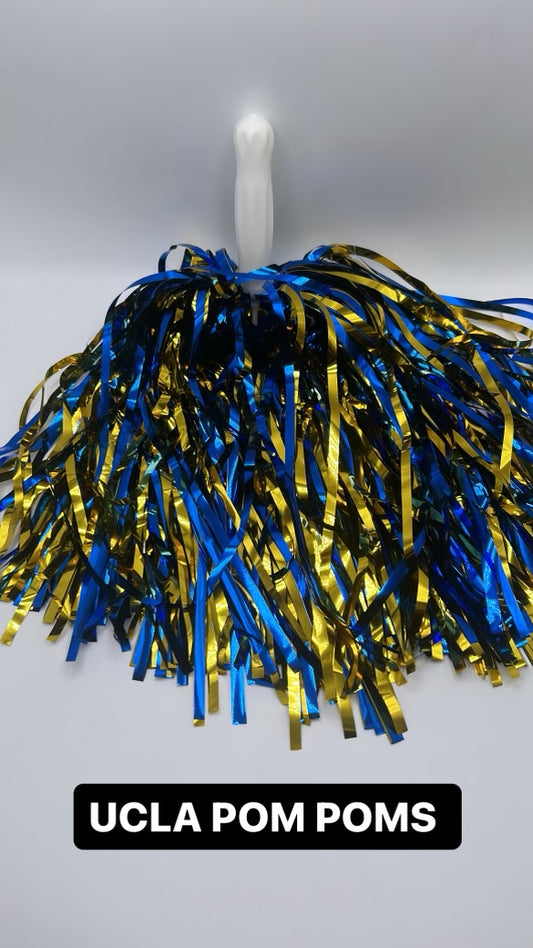 UCLA Bruins Color PAIR of Pom Poms