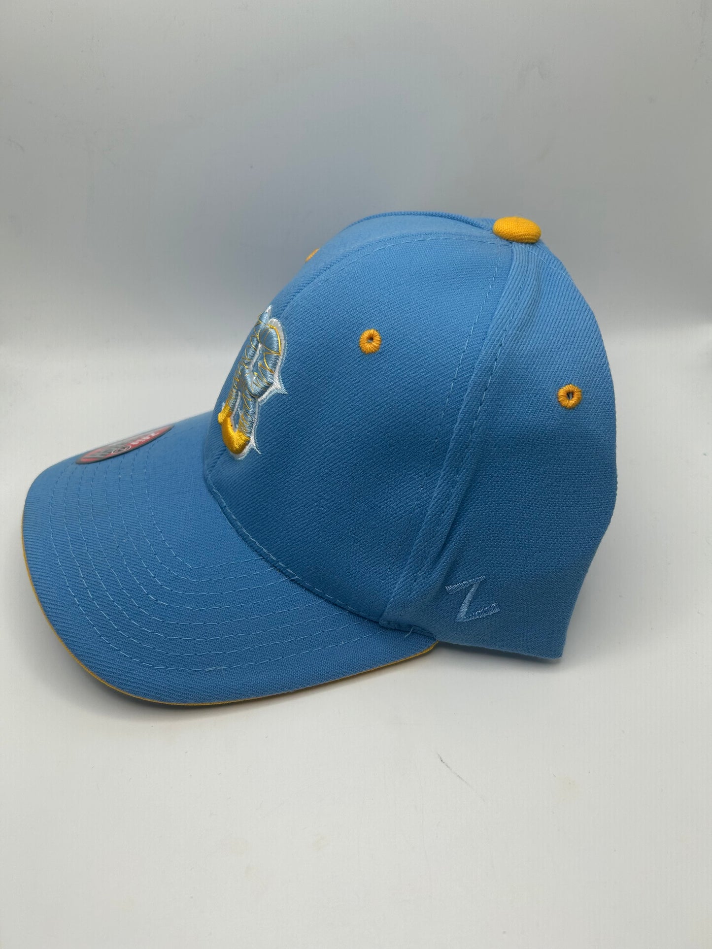 UCLA Bruins Static “B” Lt Blu ZF Fitted Flex Hat