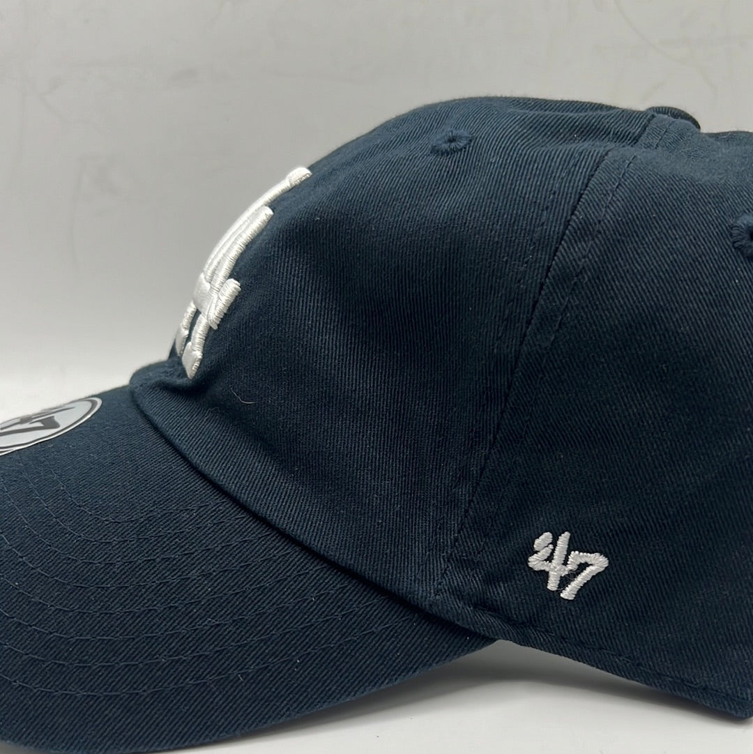 Los Angeles Dodgers MLB 47Clean Up Genuine Merchandise Navy Adjustable Hat