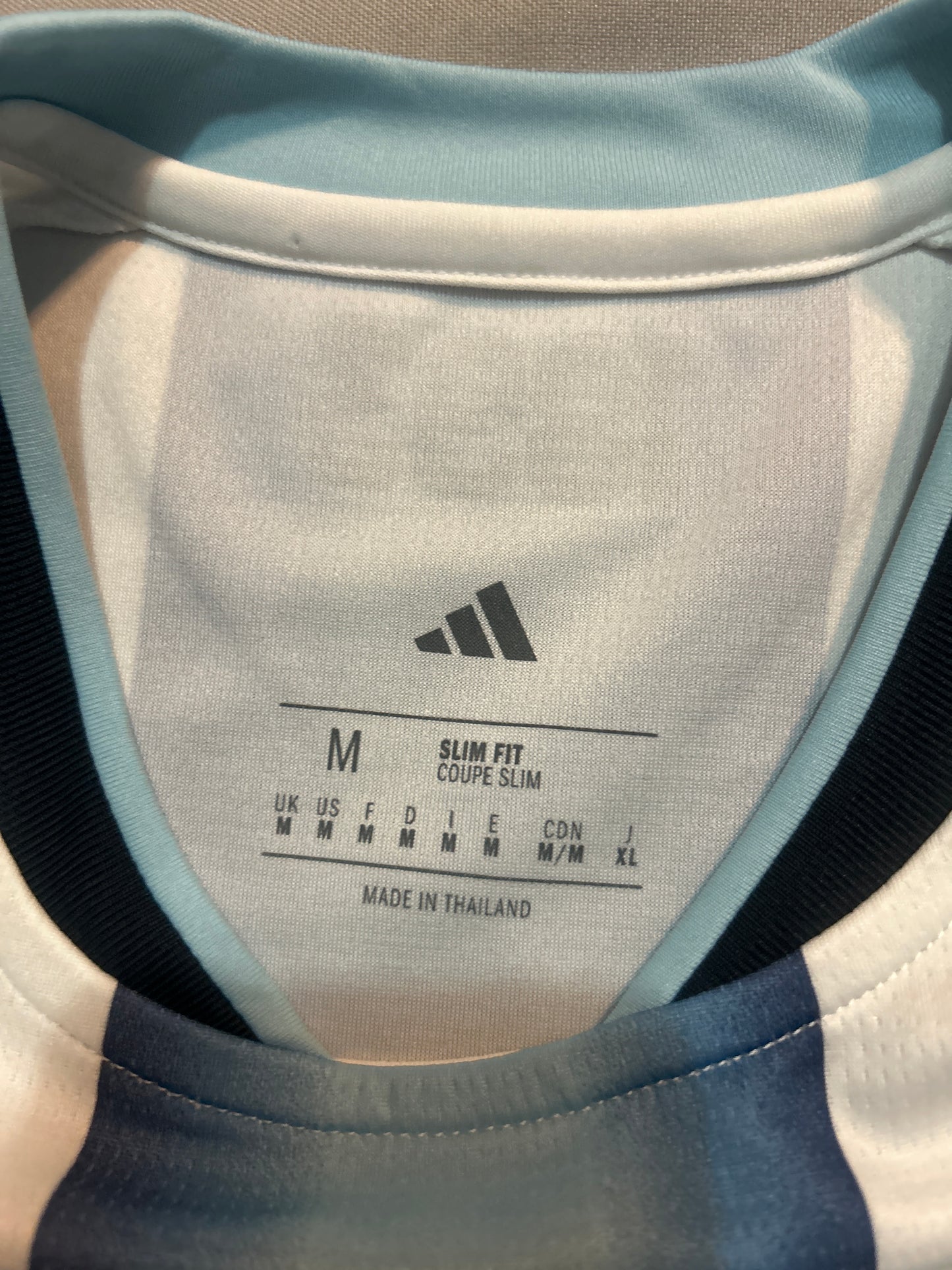 Argentina Adidas Soccer World Cup 2026 Home Replica Men Jersey