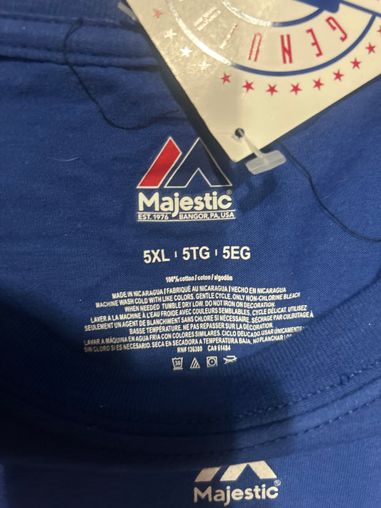 Los Angeles Dodgers MLB Majestic Genuine Merchandise Oversized Men T-Shirt