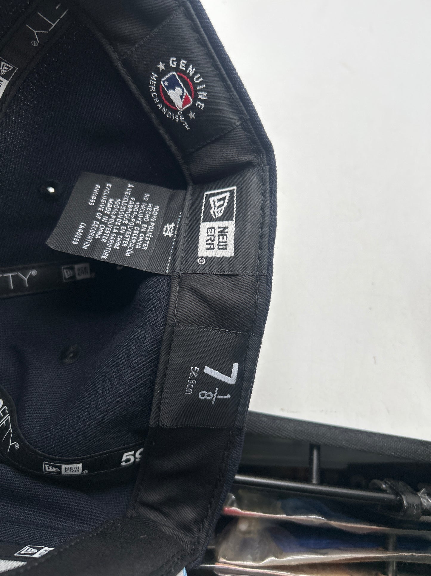 Los Angeles Dodgers MLB New Era 59Fifty Fitted Hat Navy Blue