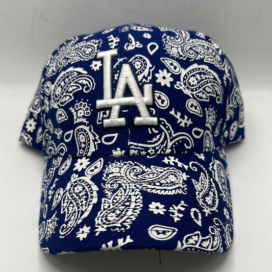 Los Angeles Dodgers MLB Genuine Merchandise Bandana Printed Adjustable Hat