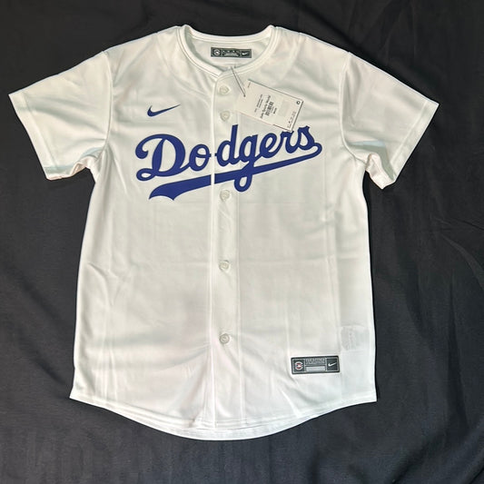 Los Angeles Dodgers MLB Genuine Merchandise #17 Shohei Ohtani Youth White Jersey