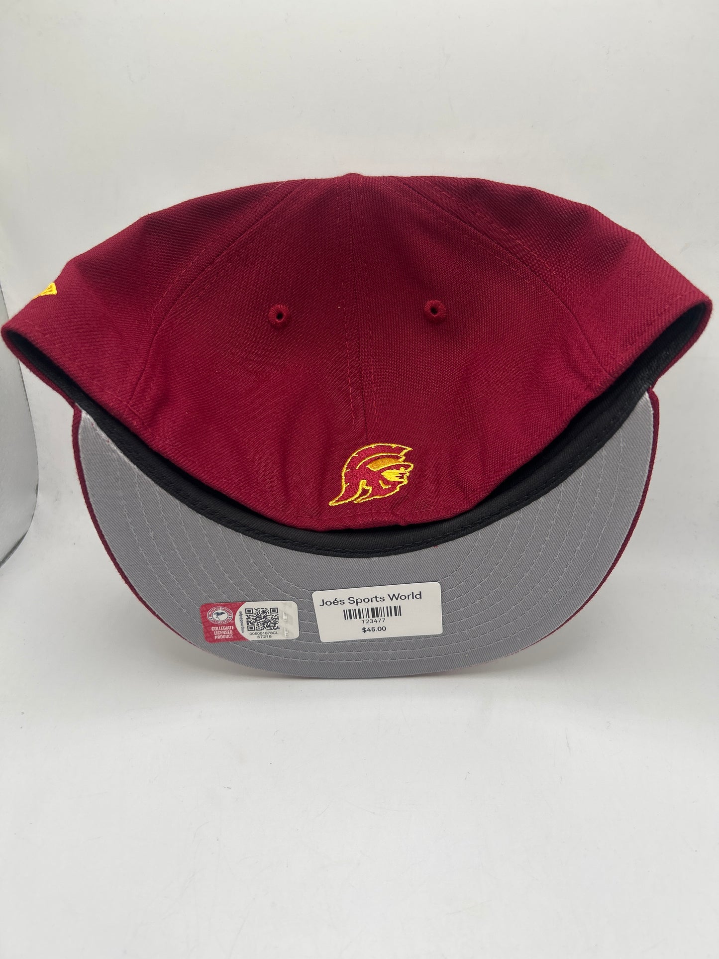 USC Trojans New Era 59Fifty Cardinal SC Fitted Hat