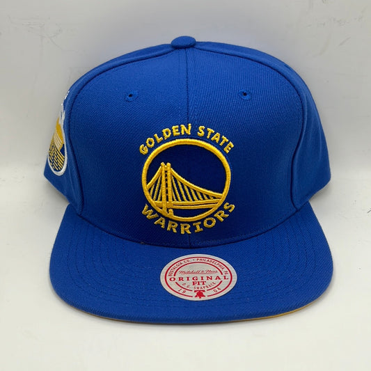 Golden State Warriors NBA Mitchell & Ness Original Fit O. G. “The Bay” Side Patch Snapback