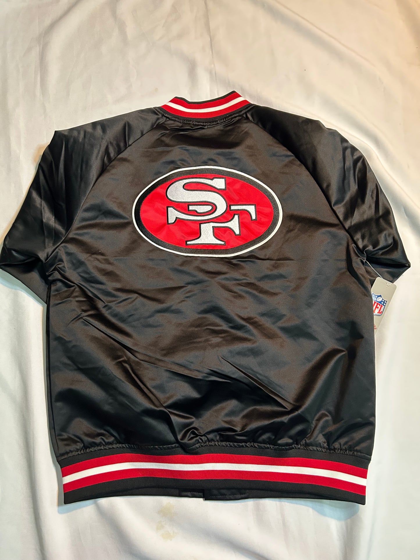 San Francisco 49Ers NFL Mitchell & Ness Throwback Mens Jacketii