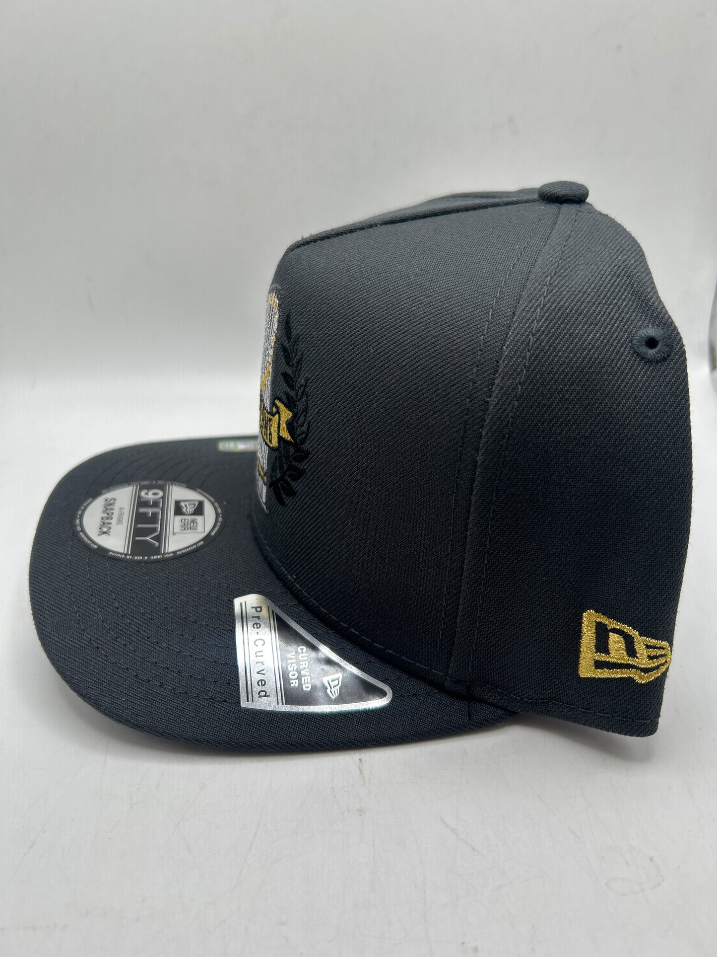 Los Angeles Dodgers MLB New Era 9Fifty 2025 World Series Champions Parade A-Frane SnapBack Hat