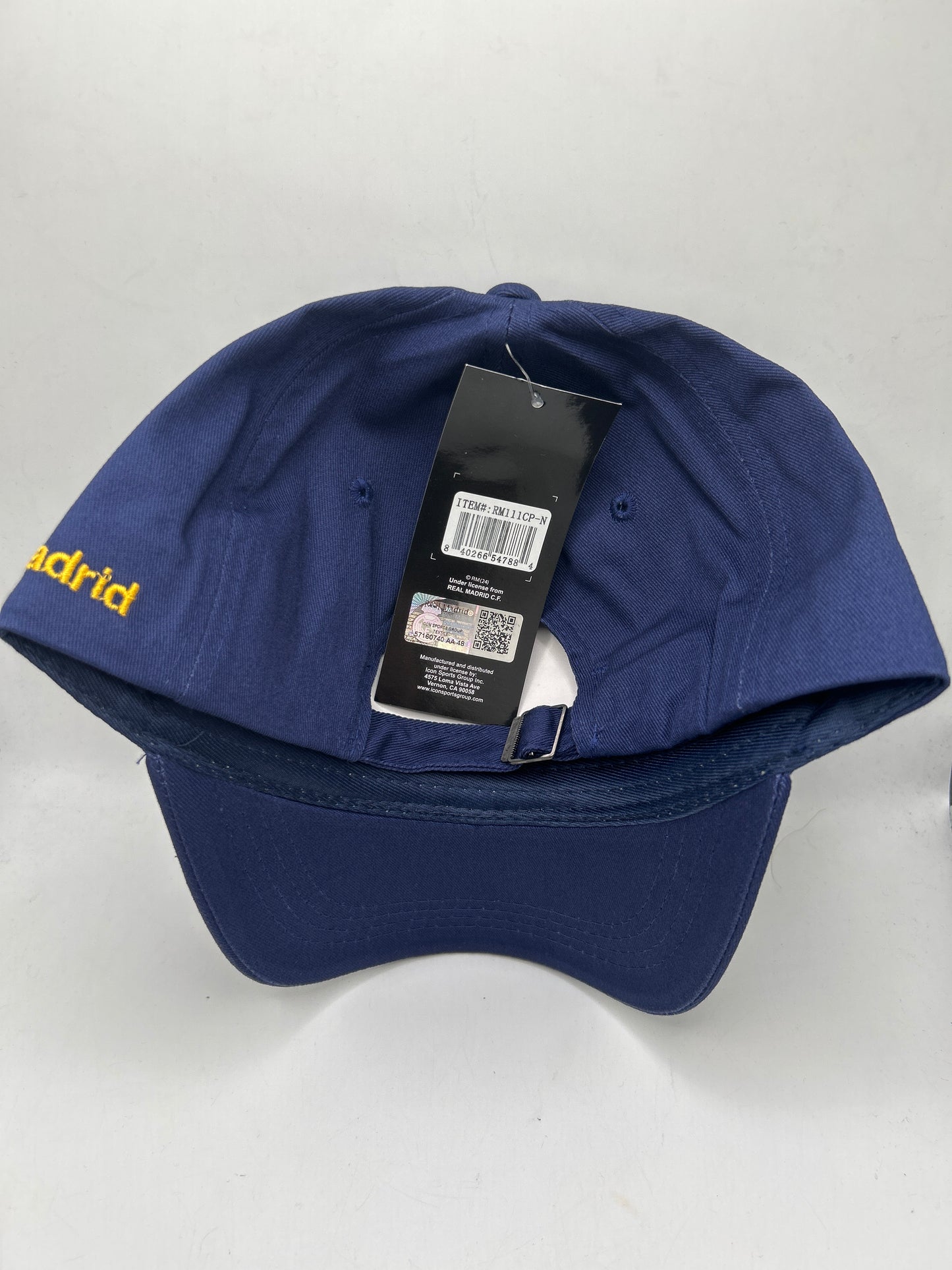 Real Madrid Official Soccer Adjustable Hat