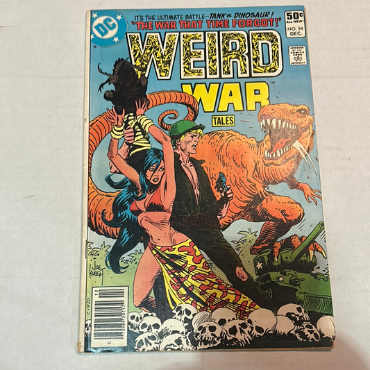 Weird War Tales by DC Comics “The War that Time Forgot!” No. 94 Comic Books