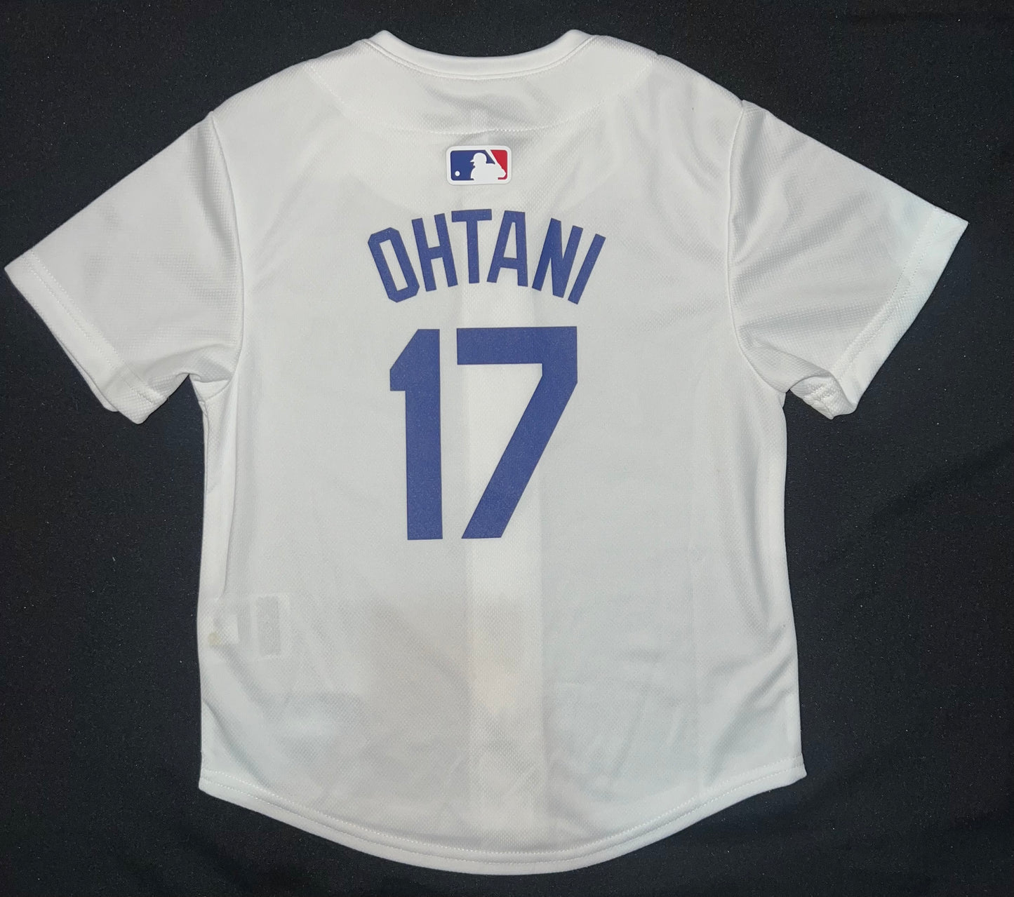 Los Angeles Dodgers MLB Nike Genuine Merchandise #17 Ohtani White Kids Jersey