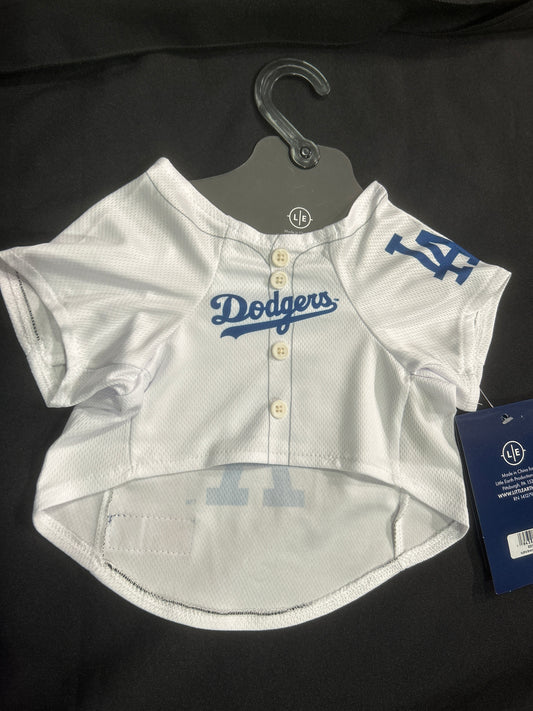 Los Angeles Dodgers MLB Little Earth Pet Jersey Strech New