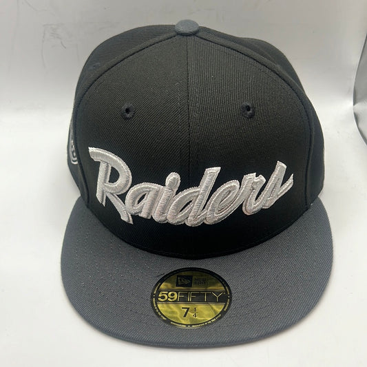 Las Vegas Raiders 59Fifty New Era 1960-2006 Commitment to Excellence Side Patch Fitted Hat