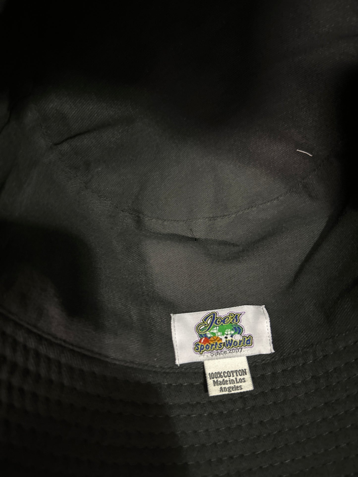 Los Angeles JSW Private Label Bucket Hat Black