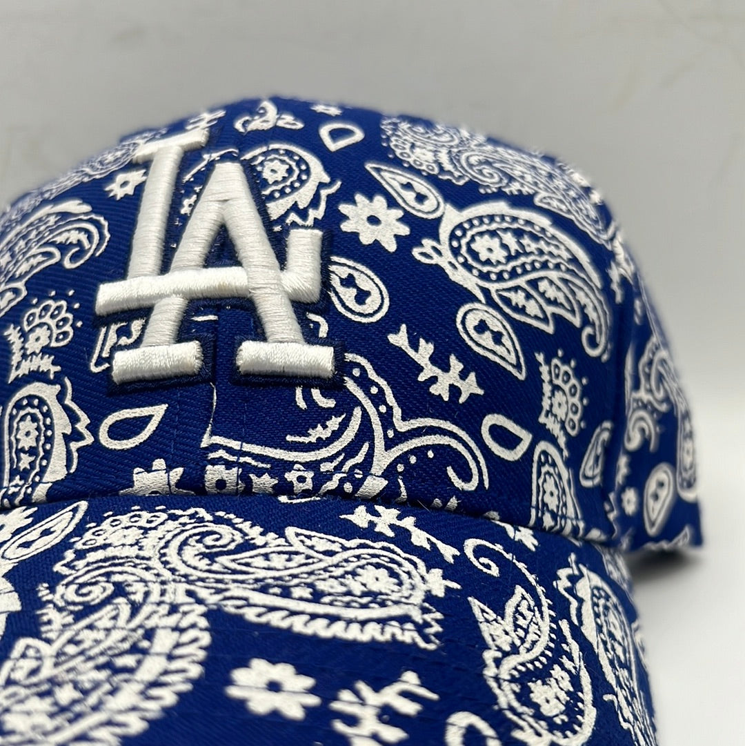 Los Angeles Dodgers MLB Genuine Merchandise Bandana Printed Adjustable Hat