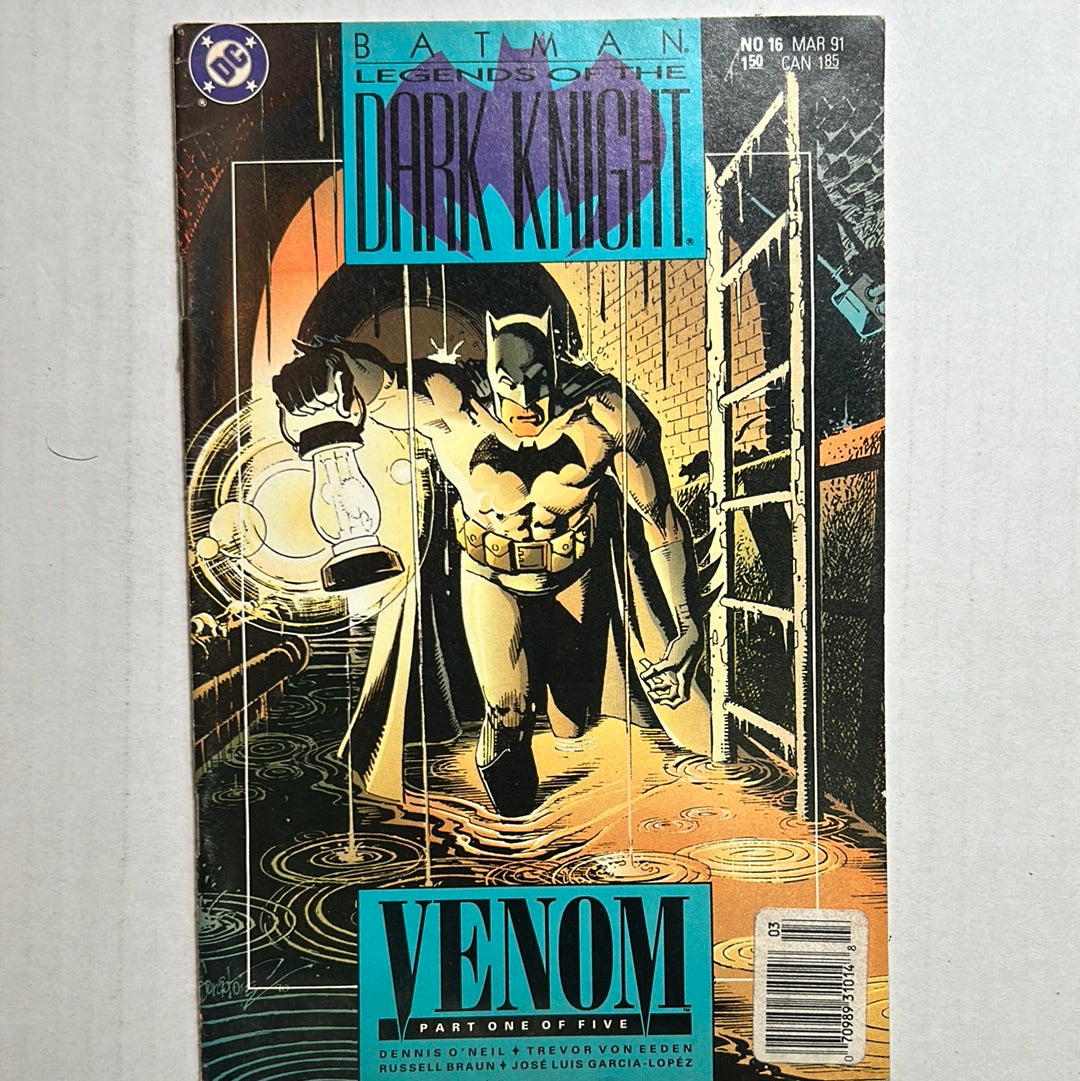 Batman Legends of the Dark Knight by DC Comics "VENOM" 1 of 5 No. 16 Comic Book