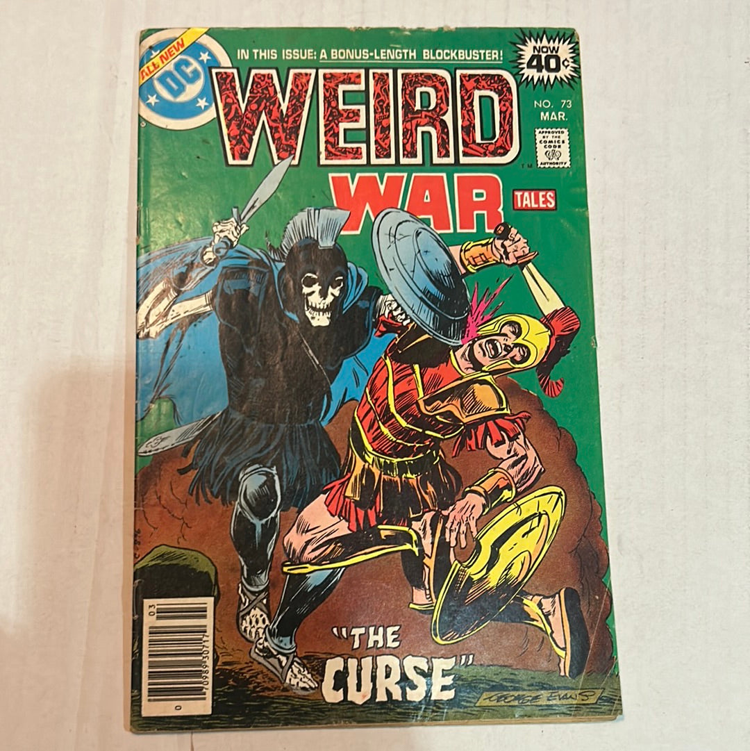 Weird War Tales by DC Comics “The Curse” No. 73 Comic Book