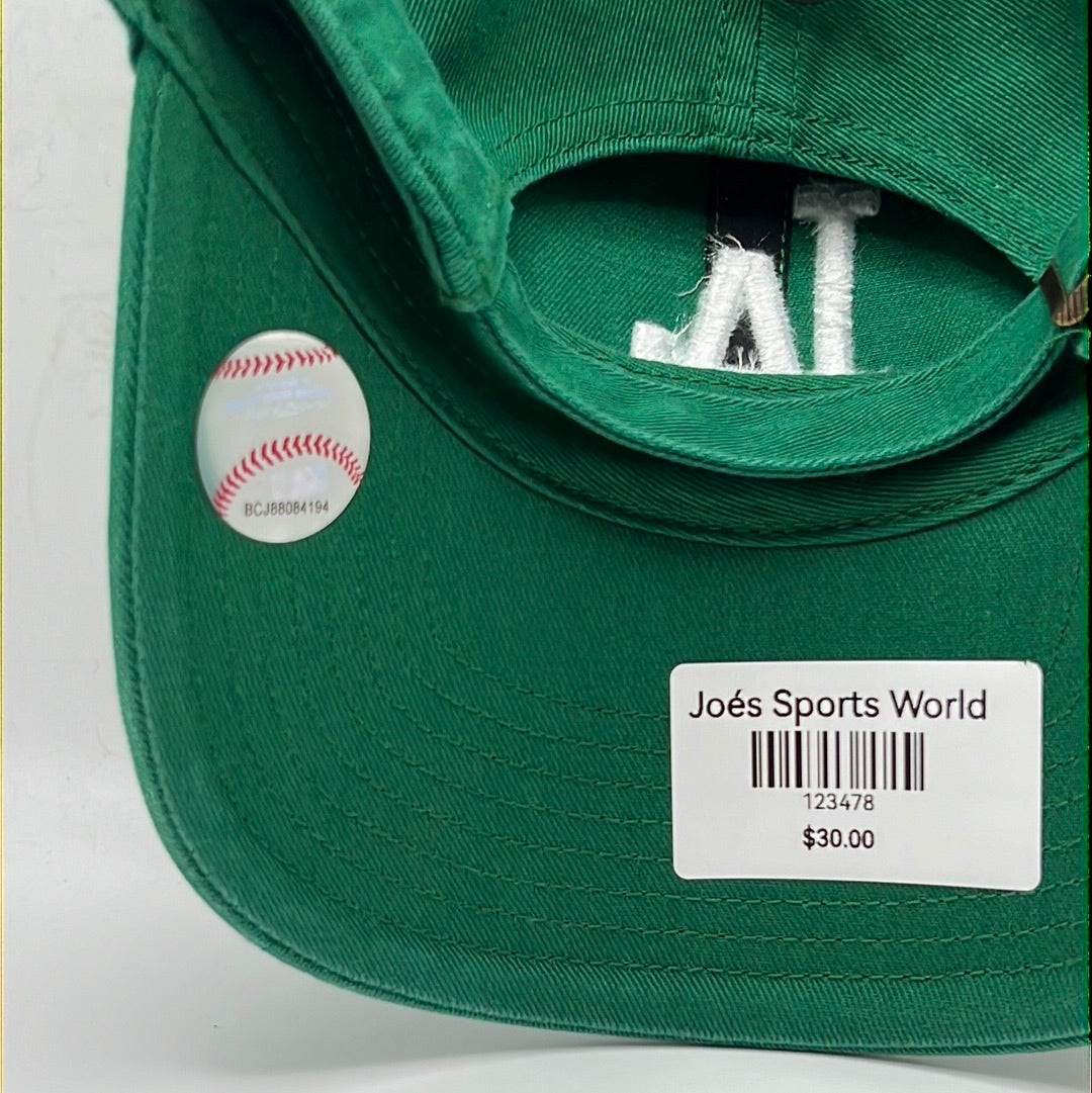 Los Angeles Dodgers MLB 47Clean Up Brand Genuine Merchandise Green Adjustable Hat