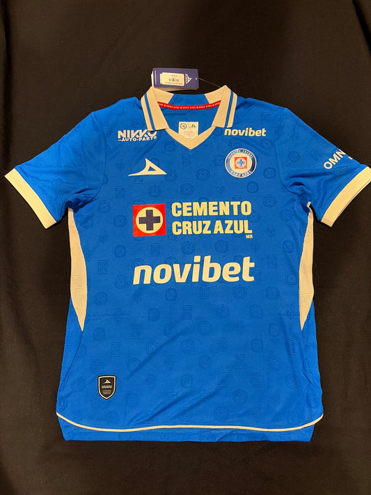 Pirma Cruz Azul 2026-2027 Blue Authentic Men’s Home Jersey