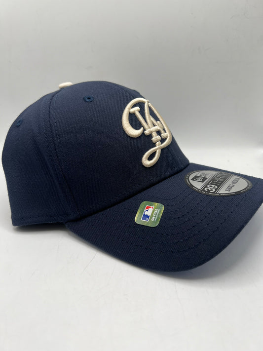 Los Angeles Dodgers MLB New Era 39Thirty City Connect Navy Stretch Fitted Hat