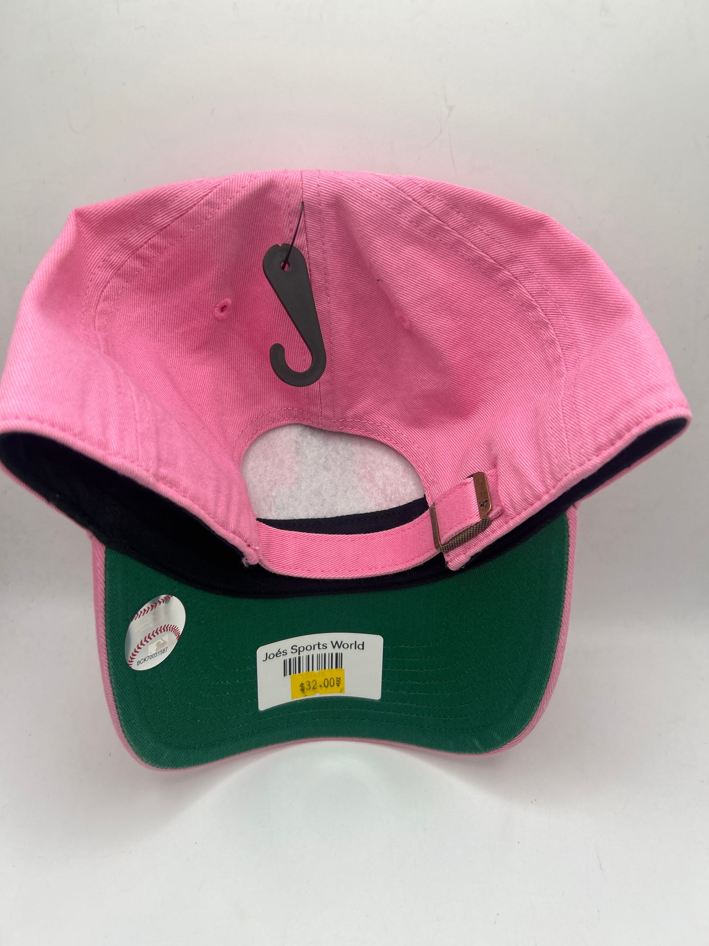 Los Angeles Dodgers MLB 47Clean Up Pink Adjustable Hat
