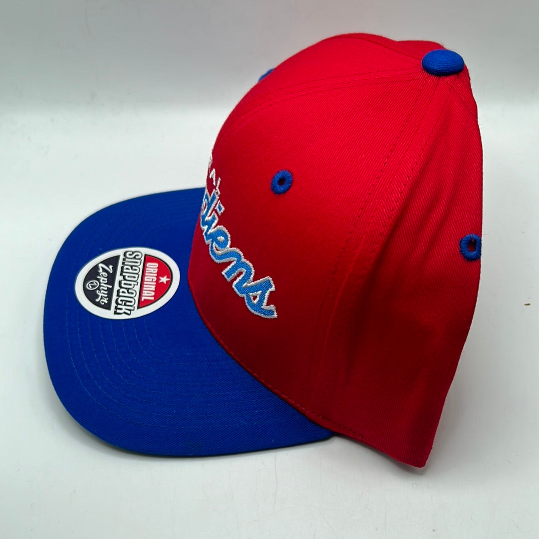 Montreal Canadiens NHL Zephyr Vintage Retro Scrip Snapback Hat