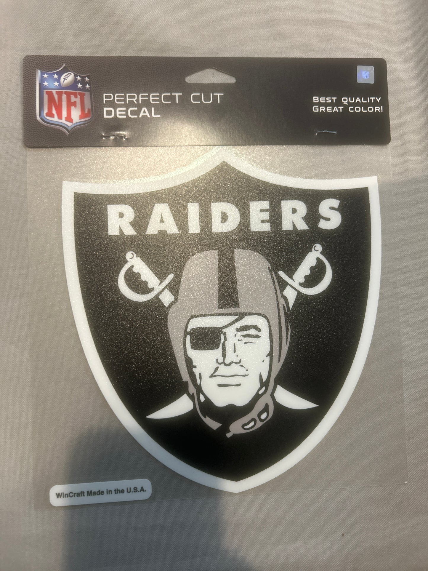 Las Vegas Raiders NFL Perfect Cut Decal 8x8