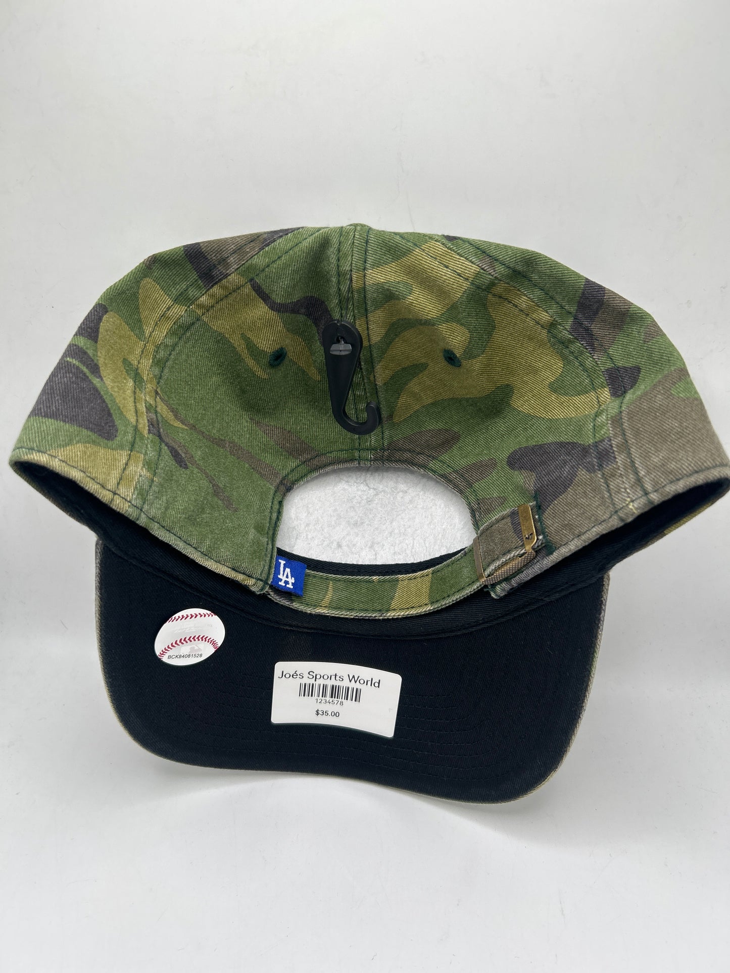 Los Angeles Dodgers MLB 47CleanUp Camo Adjustable Hat