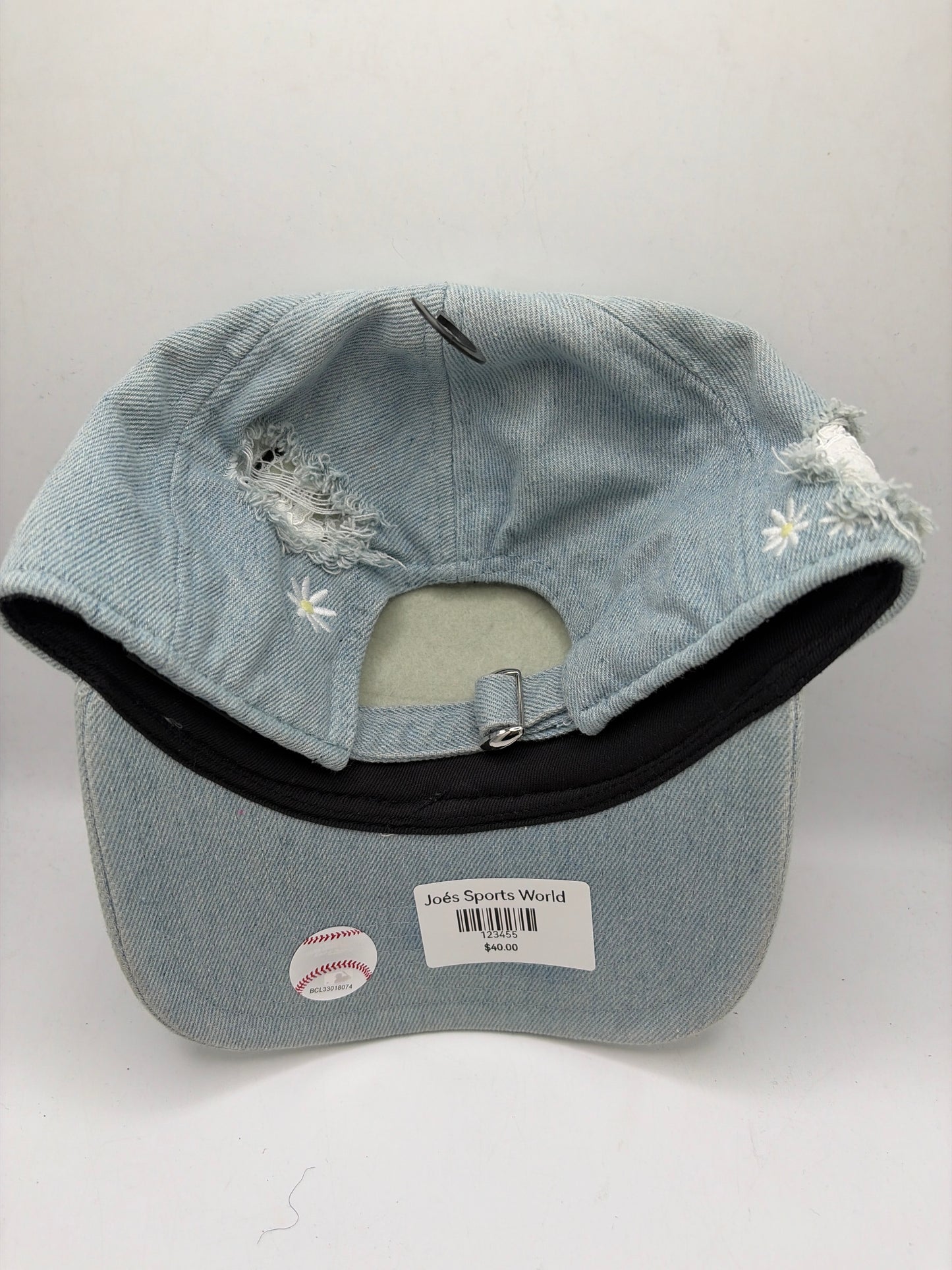 Los Angeles Dodgers MLB New Era 9Twenty Women Denim Adjustable Hat