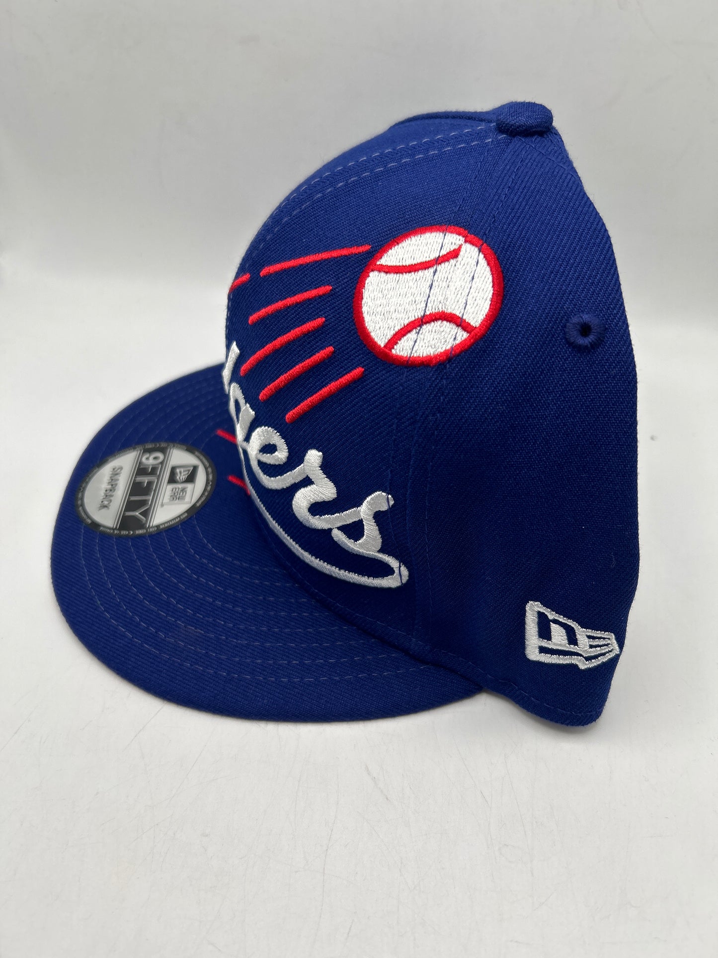 Los Angeles Dodgers MLB Oversized Logo New Era 9Fifty Snapback