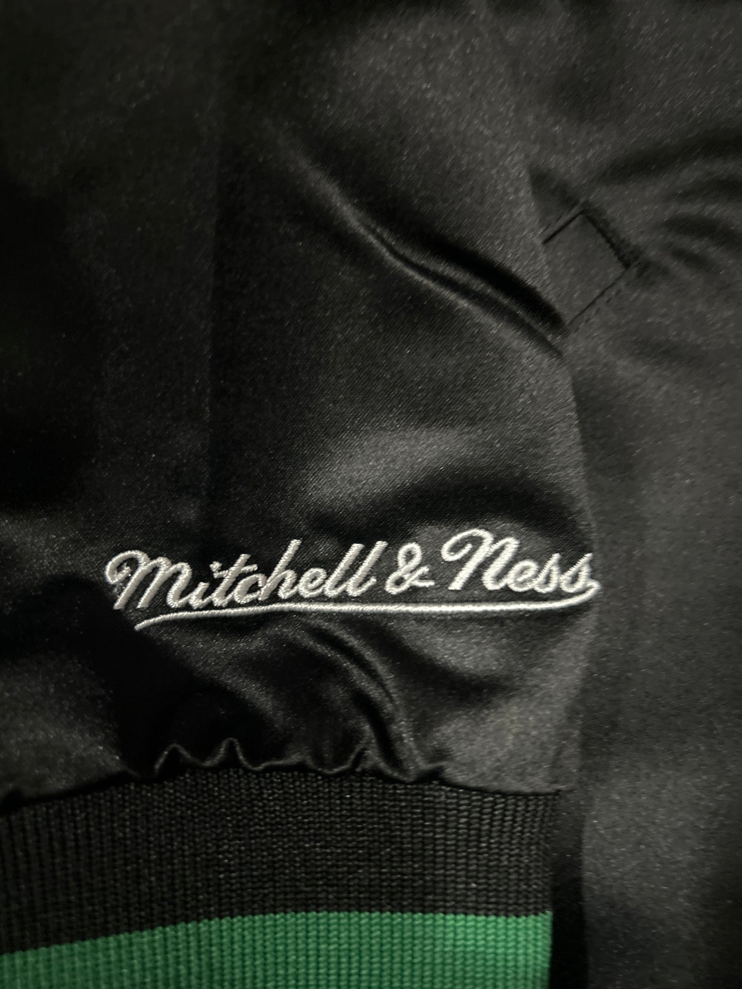 Philadelphia Eagles NFL Mitchell & Ness Nostalgia Co Throwback Satin Men’s Jacket